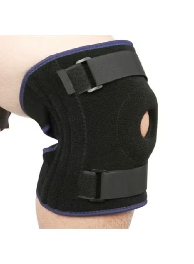 Professional Plus Size Knee Brace with Side Stabilizers for Pain Relief and Injury Recovery - Image 1