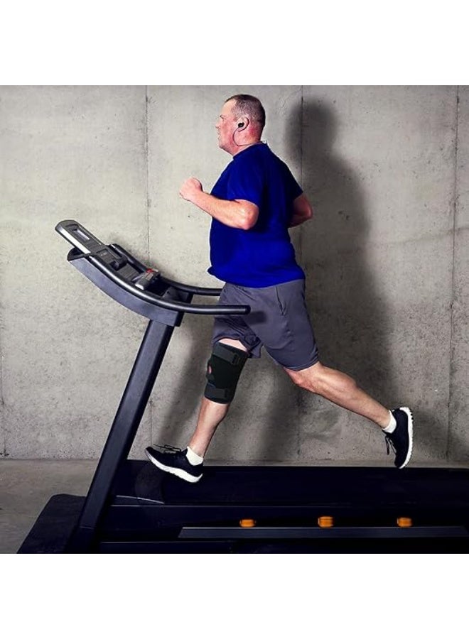 Professional Plus Size Knee Brace with Side Stabilizers for Pain Relief and Injury Recovery - Image 2