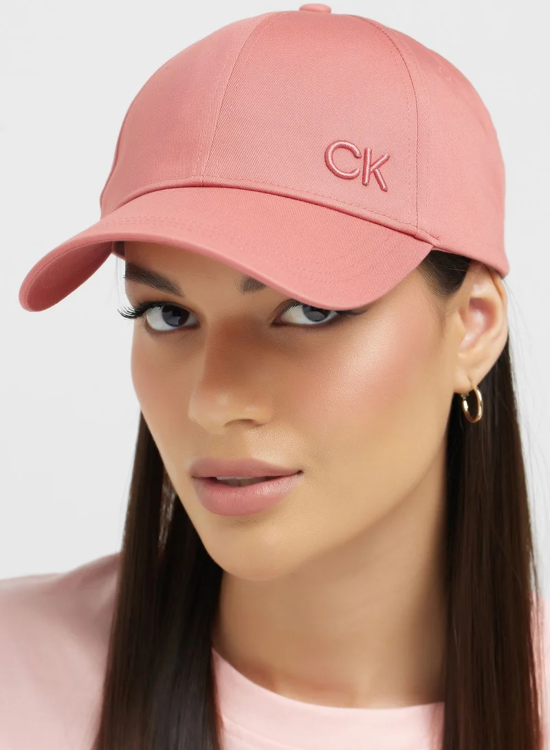 CALVIN KLEIN Logo Detailed Curved Peak Cap