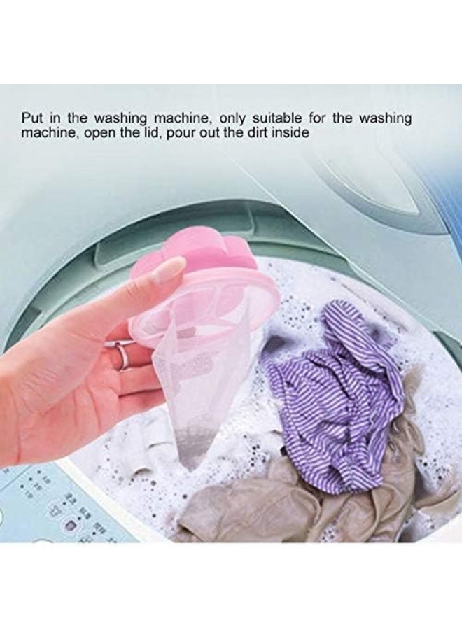 liutao liutao Washing Machine Lint Filters Floating Pet Fur Catcher Lint Filter Bag Reusable Pet Hair Catcher Remover Tool for Washing Machine Household Tools Filter  - Image 4