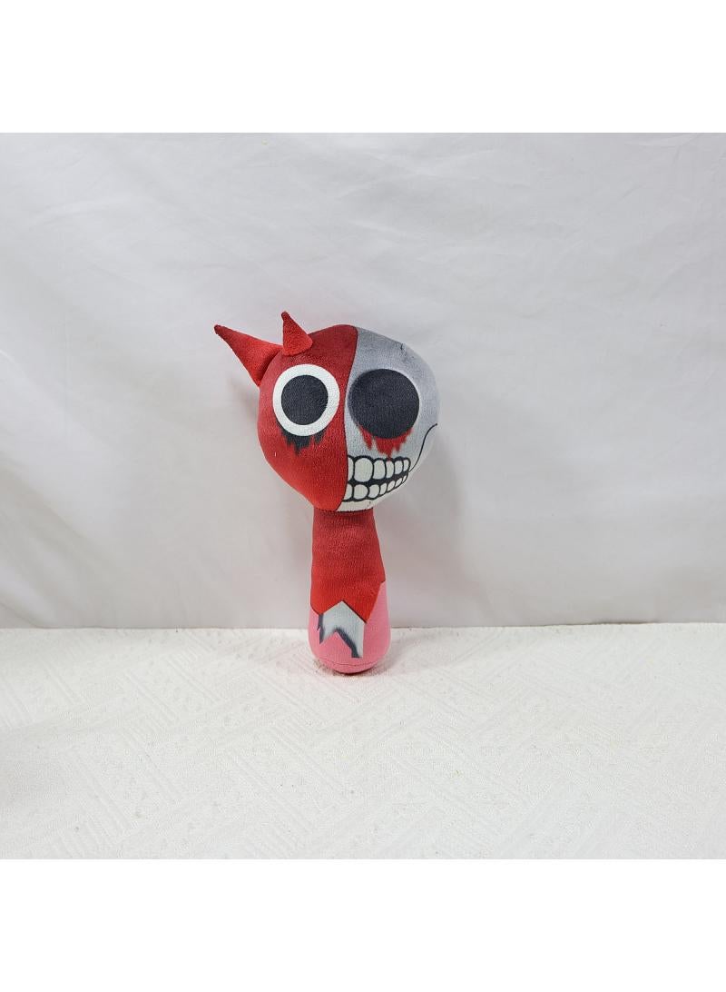 Y&D Sprunki Plush Toys, Sprunky Wenda & Gray Plushies Pillow Stuffed Animal Figure Dolls for Game Fans Gifts for Kids - Image 2