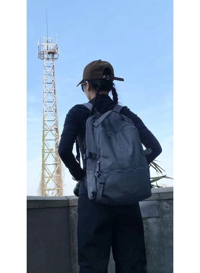 Lululemon double shoulder bag, sporty, for school, casual wear, hiking, 22l large capacity backpack - Image 2