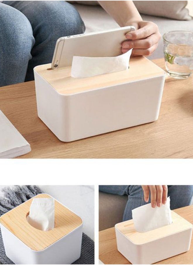 Generic - Paper Towel Dispenser White/Beige 13cm - Image 1