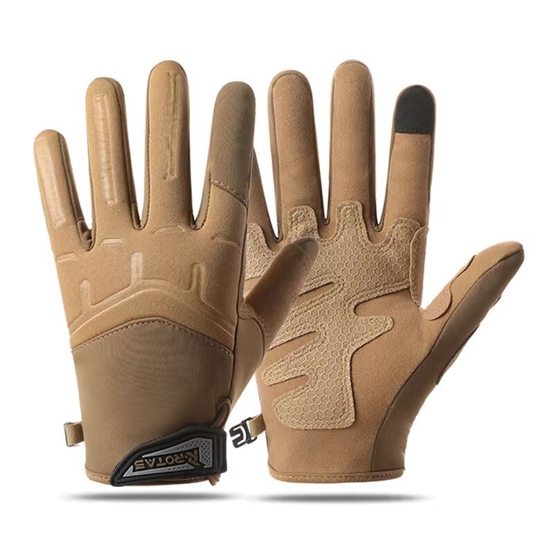 Sports Gloves With Air Cushion Anti Slip Wear Resistant Protection For Fitness Cycling And Outdoor Activities - Image 1