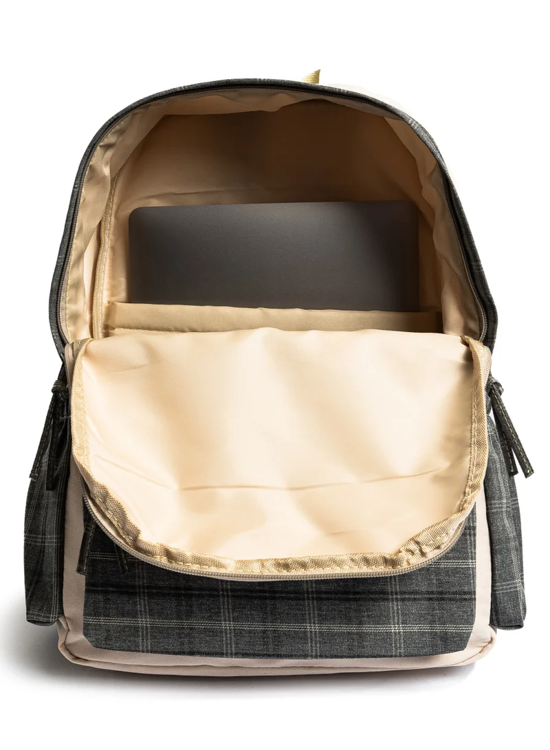 flâneur Backpack for Students - Schoolbag, Fashionable Daypack for Men and Women, Multi-Compartment, Comfortable Straps, Trendy Casual Design, Waterproof, Perfect for Travel and Sports