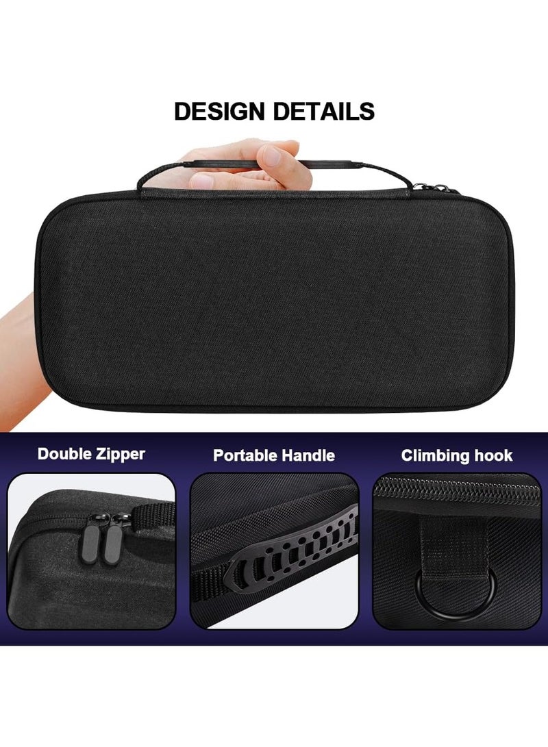 Carry Case Compatible with ASUS ROG Ally, Built-in Charger Storage, Protective Hard Portable Travel Case Cover Shell Pouch with Pockets for Accessories and Games  - Image 3