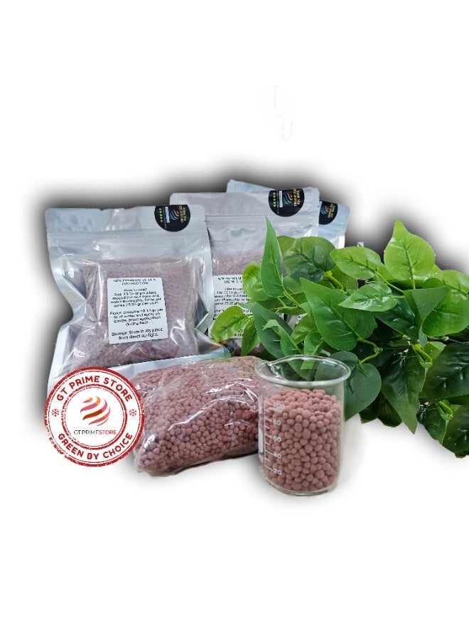 سماد ممتاز NPK 18-18-5 | تركيبة نمو قصوى | سماد نباتي قابل للذوبان في الماء للنباتات الداخلية والخارجية | 500 غرام - Image 3