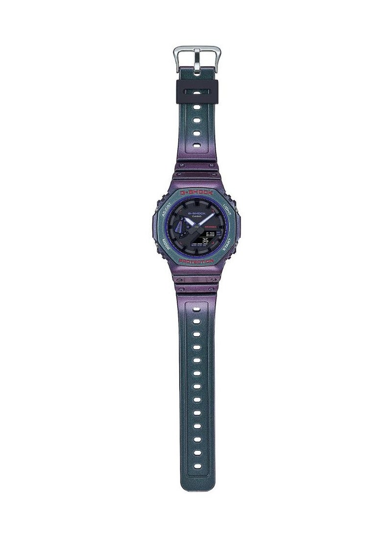 CASIO - G-Shock Analog-Digital Resin Band Watch GA-2100AH-6ADR - Image 1
