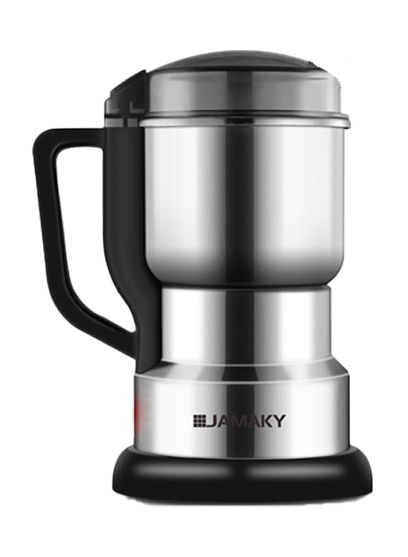 Multifunctional stainless steel spice grinder 400W 400g 4 sharp blades electric spice grinder coffee bean grinder with Italian technology - jmk9006