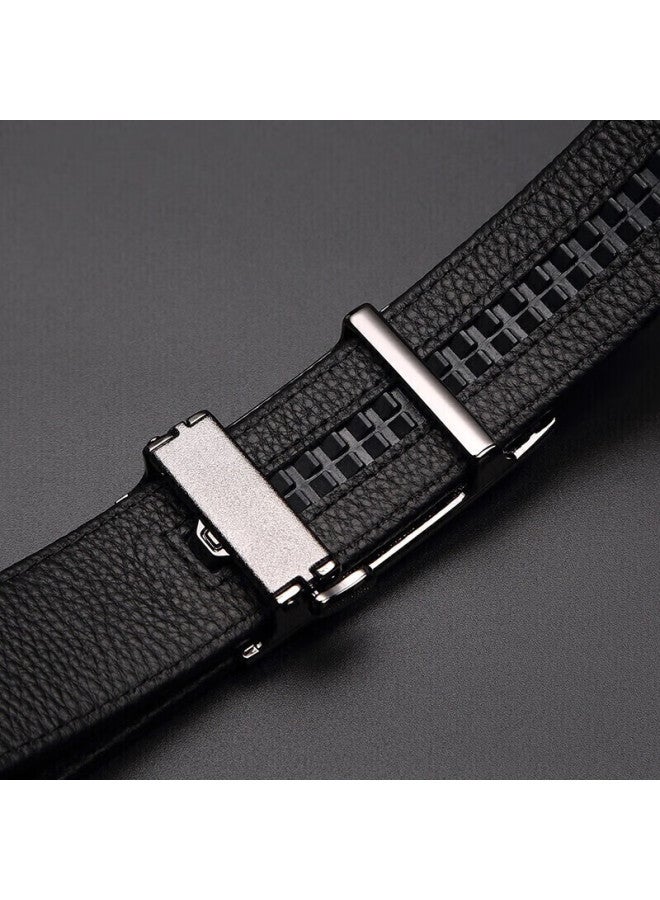 Crocodile T-shirt, Qixi Gift, Inner-wear Belt, Automatic Buckle, Men's Top-grain Leather, Crocodile Pattern Belt, Gift Box For Boyfriend - Image 4
