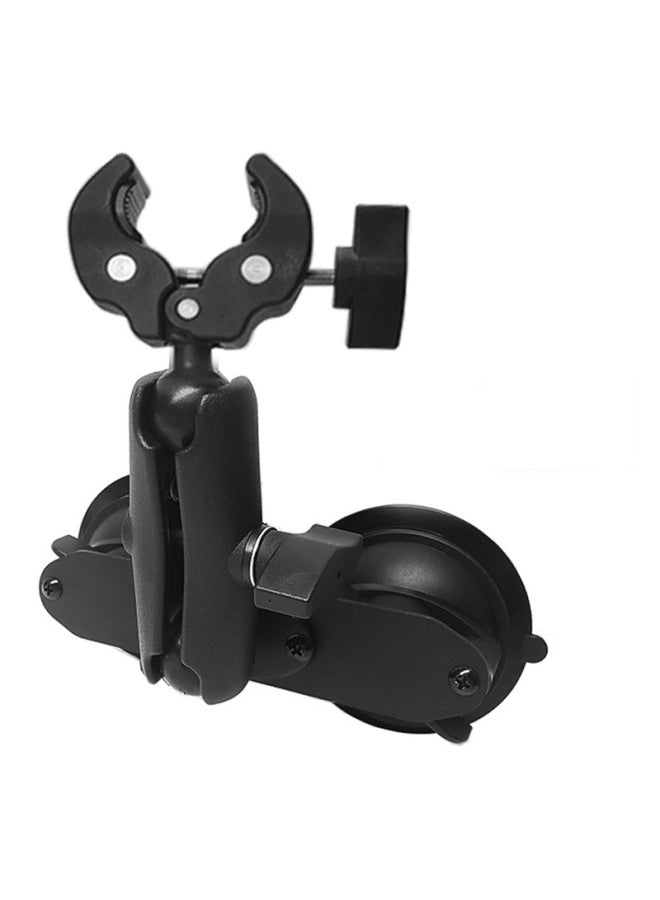 Beauenty Car Suction Cup Third Person Shooting Accessories Insta360 Onex2RGoPro Selfie Stick Roof Bracket-Color:K06 Car Suction Cup Set 3 (15cm * 2+6cm Connecting Rod) + Pan-tilt Adapter - Image 5