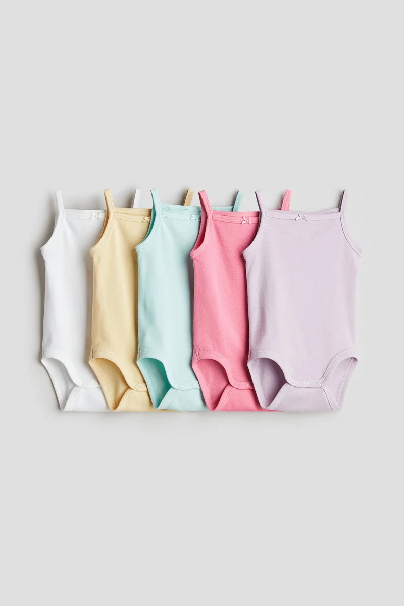 اتش اند ام 5-pack cotton bodysuits