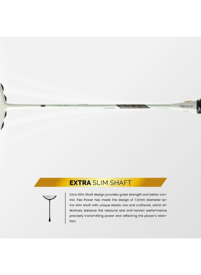 Apacs apacs Z-Ziggler White, Black Unstrung Badminton Racquet  (Pack of: 1, 85 g)  - Image 5