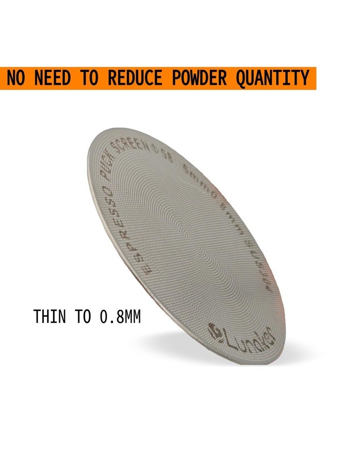 Lunaker 58.5mm Espresso Puck Screen - Metal Contact Screen for Espresso 58mm Portafilter Basket - Image 4