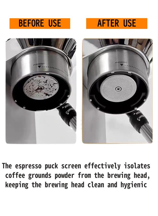 Lunaker 58.5mm Espresso Puck Screen - Metal Contact Screen for Espresso 58mm Portafilter Basket - Image 2