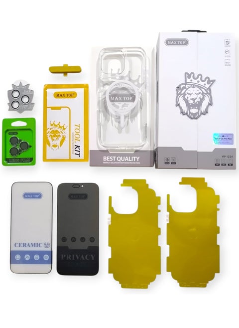 Integrated Protection Package 8 In 1 Iphone 16 Pro Max VIP