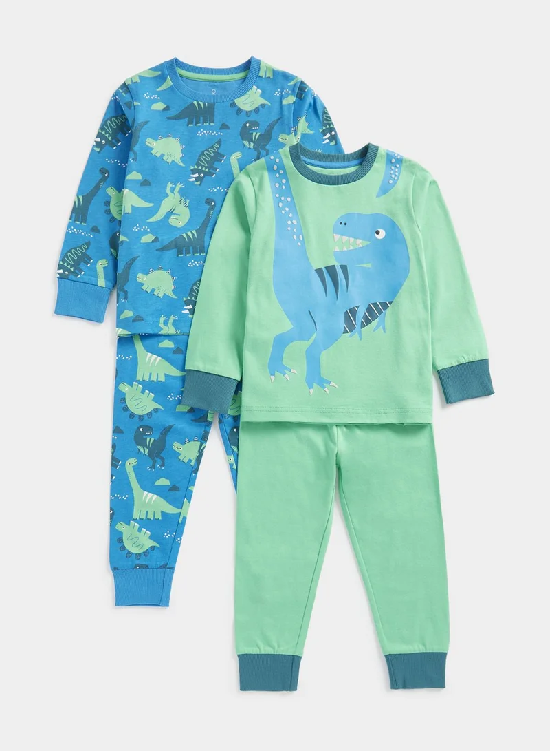 مذركير Kids 2 Pack Printed Pyjma Set