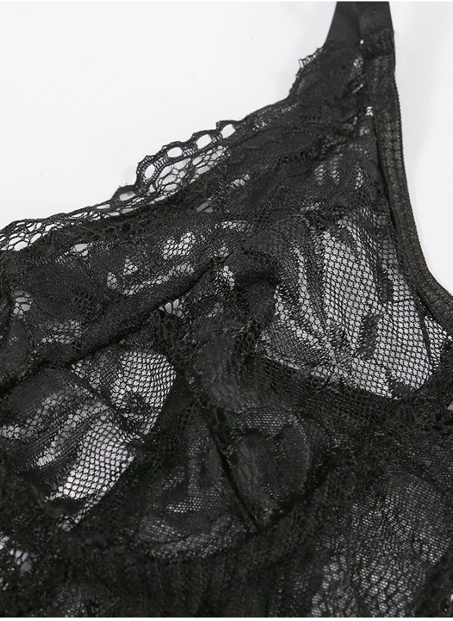Joychic - Stripe Skin-Friendly Gathered Floral Shapewear for Women - Image 1