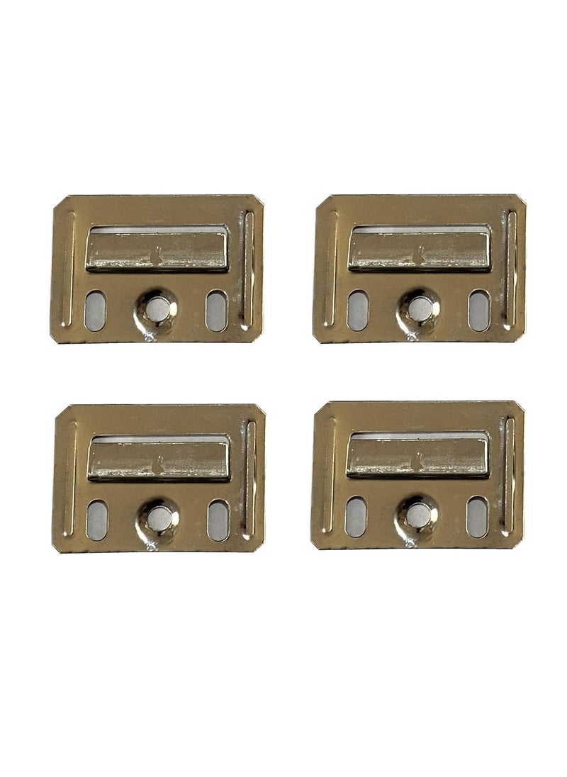terasabtera terasabtera PVC Wall Panel WPC Louver Cladding Clip SS Stainless Steel Locking Clamps Buckle Interlocking Hanging Bracket Silver for Furniture Fixing Integrated Panels Pack of 100 Pieces  - Image 1