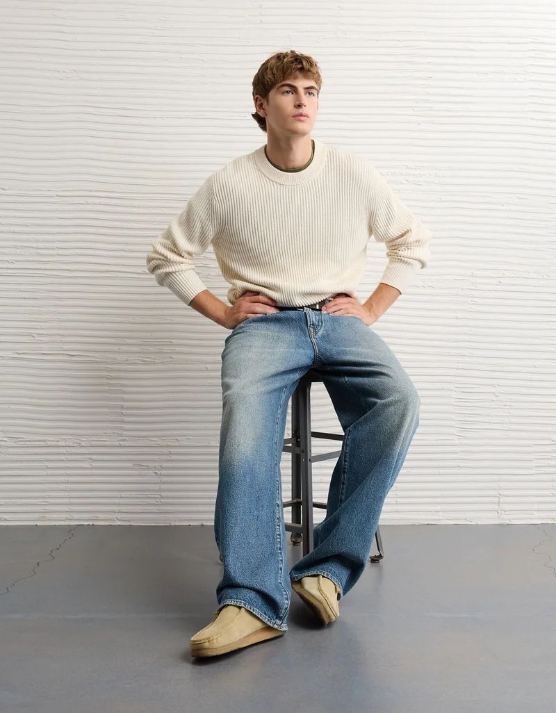 AE Fisherman Crew Neck Sweater