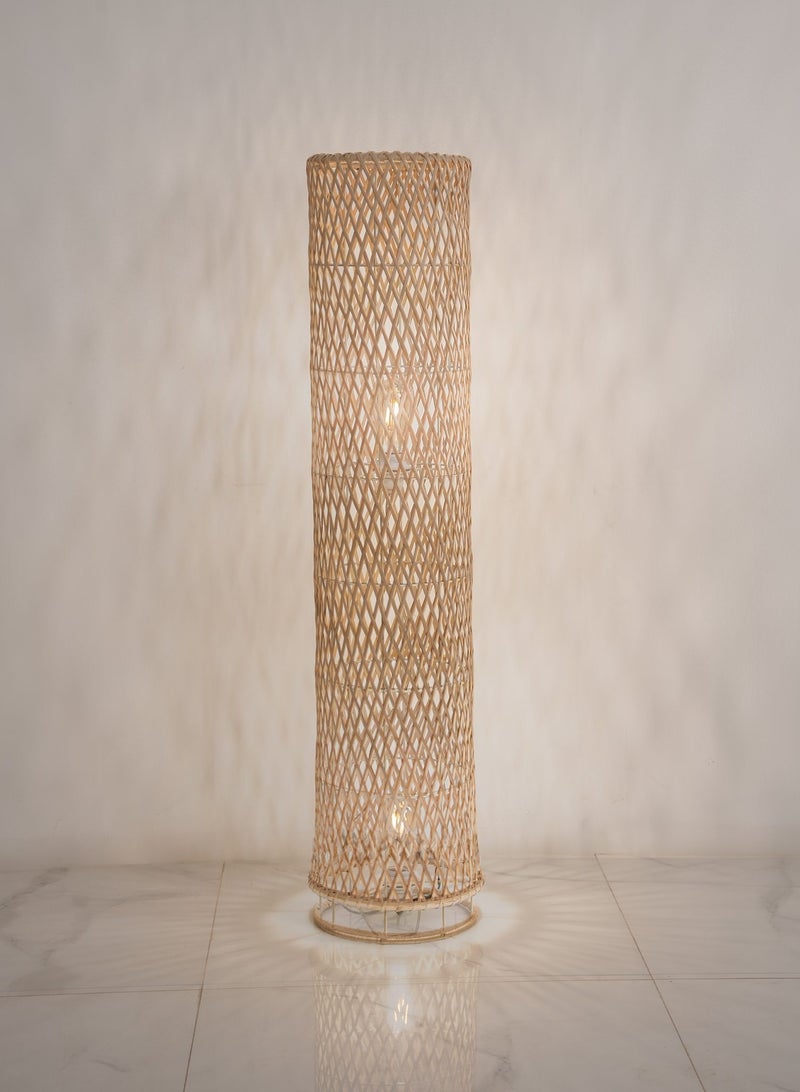 تبس هوم لمب إضاءة أرضية باللون البيج 25x120 سم  - Image 2