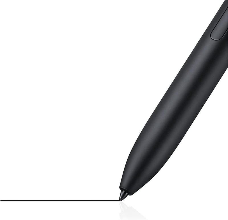 PCTC Tab S7 FE S Pen Replacemen Stylus Pen for Samsung Galaxy Tab S7 FE SM-T730, SM-T733, SM-T736B Touch Pen + Tips/Nibs (Mystic Black) - Image 1