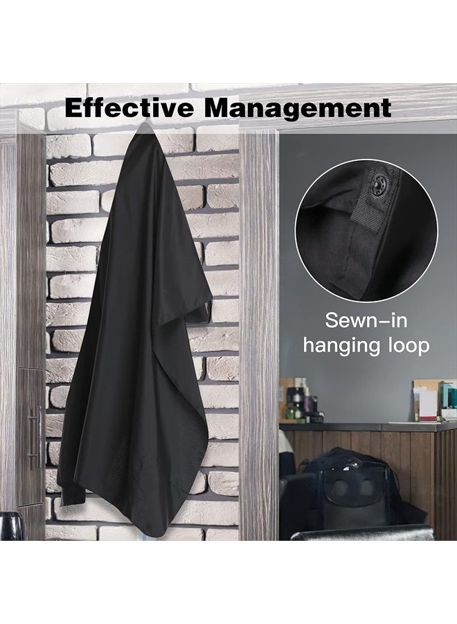 Professional Salon Barber Cape for Men/Women - Hairdressing Waterproof Hair Cutting Cape with Adjustable Snap Closure,Salon Equipment for Hair Stylist and Home Use