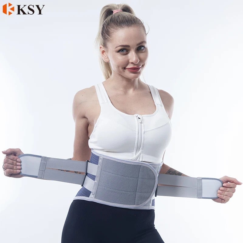 Bluejw Neoprene Waist Trimmer Belt - Adjustable Body Shaper for Women & Men - Hot Selling Waist Trainer Slimmer - Tummy Control & Back Support - Image 1