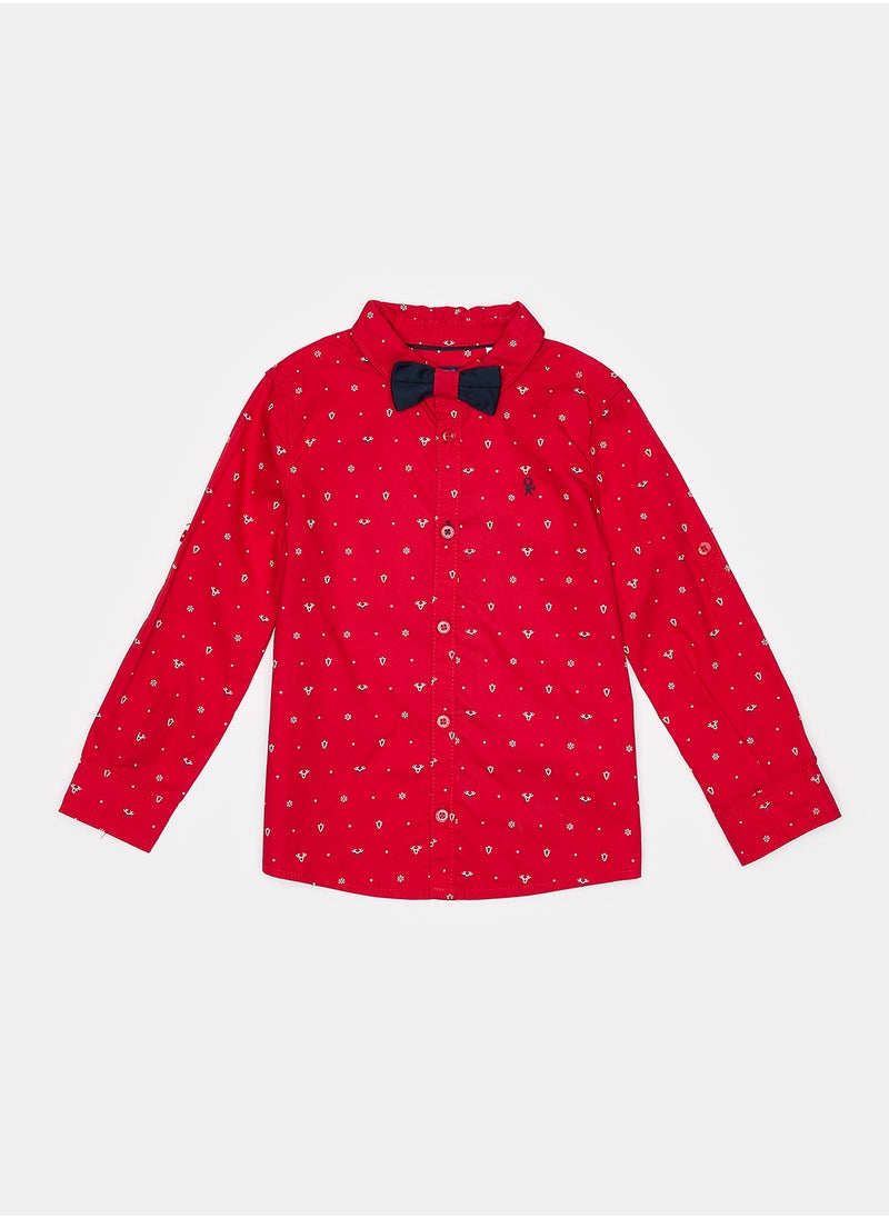 Okaidi - Red Shirt for Boys - Image 1