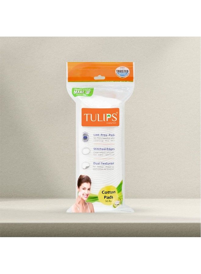 Tulips Combo 4 (Tulips Cotton Pad 100 Jar Cotton Ball & 100 Gm Roll) In 1 Pack - Image 3