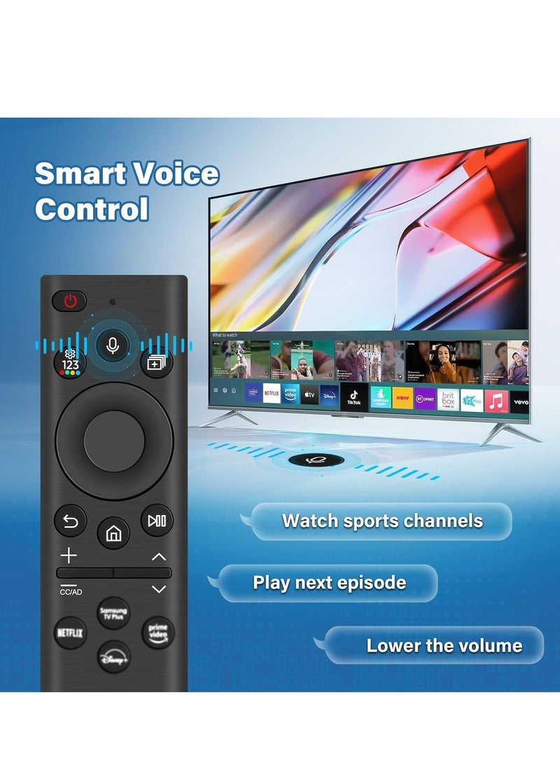 Universal Rechargeable Remote Control with Shortcut Buttons for Samsung 4K Ultra HD TVs