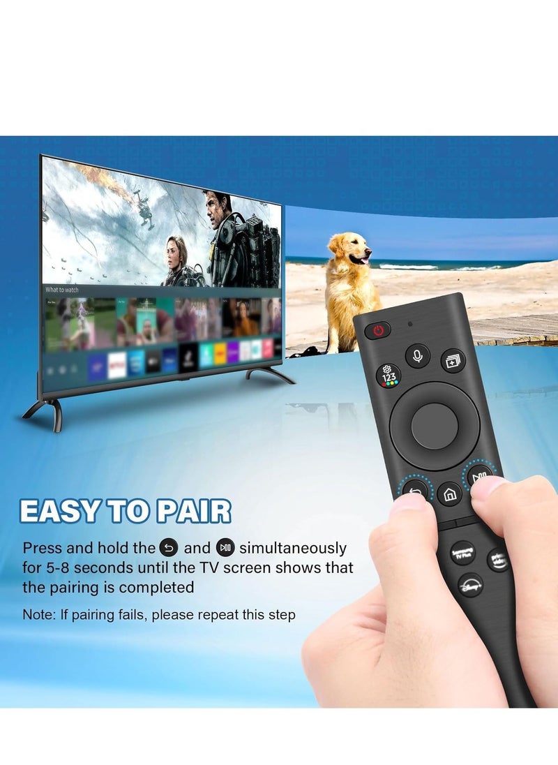 Universal Rechargeable Remote Control with Shortcut Buttons for Samsung 4K Ultra HD TVs