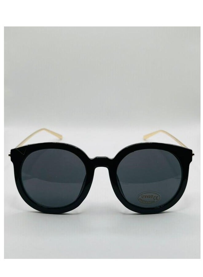 نظارات شمسية بإطار بلاستيكي عاكس للنساء والرجال من Cat Eye للقيادة والسفر على الشاطئ UV400 - Image 1
