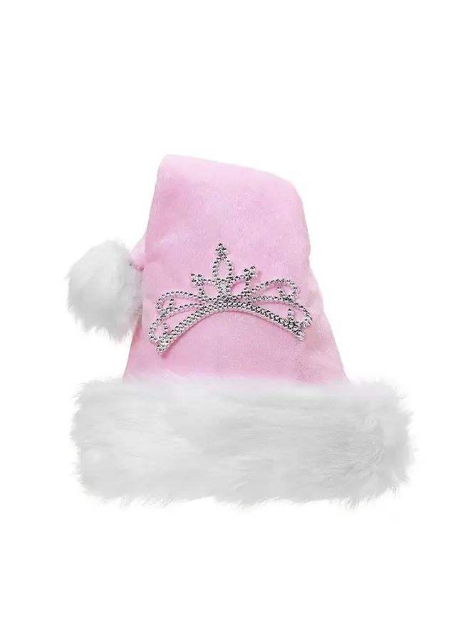 Red Christmas Long Plush Hat Holiday Decorations Perfect Gift For Family - Image 5