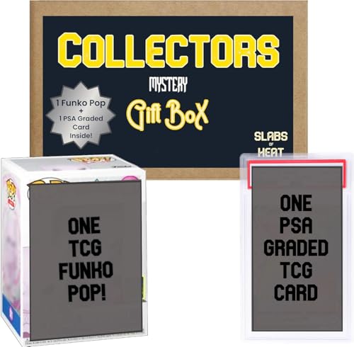 Slabs of Heat Collector's Mystery Gift Box│ONE PSA Graded TCG Card & ONE Authentic TCG Funko Pop!│Ideal Gift for Collectors & Fans (Compatible with Pokemon) - Image 2
