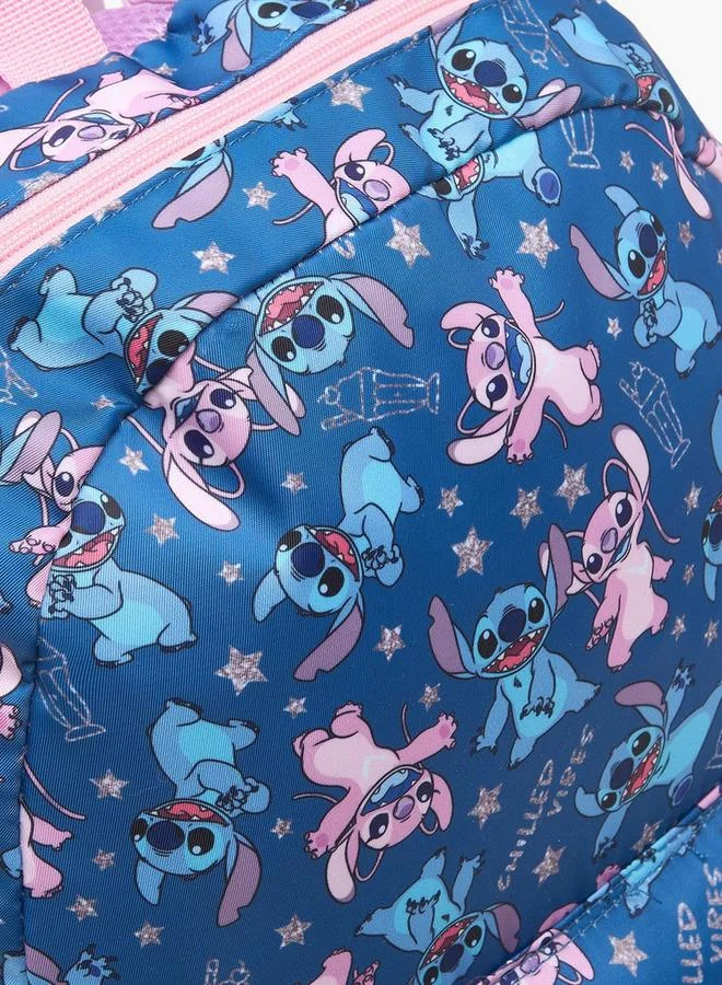 ديزني Stitch Print Backpack For Girls 13+ Years With Padded Strap