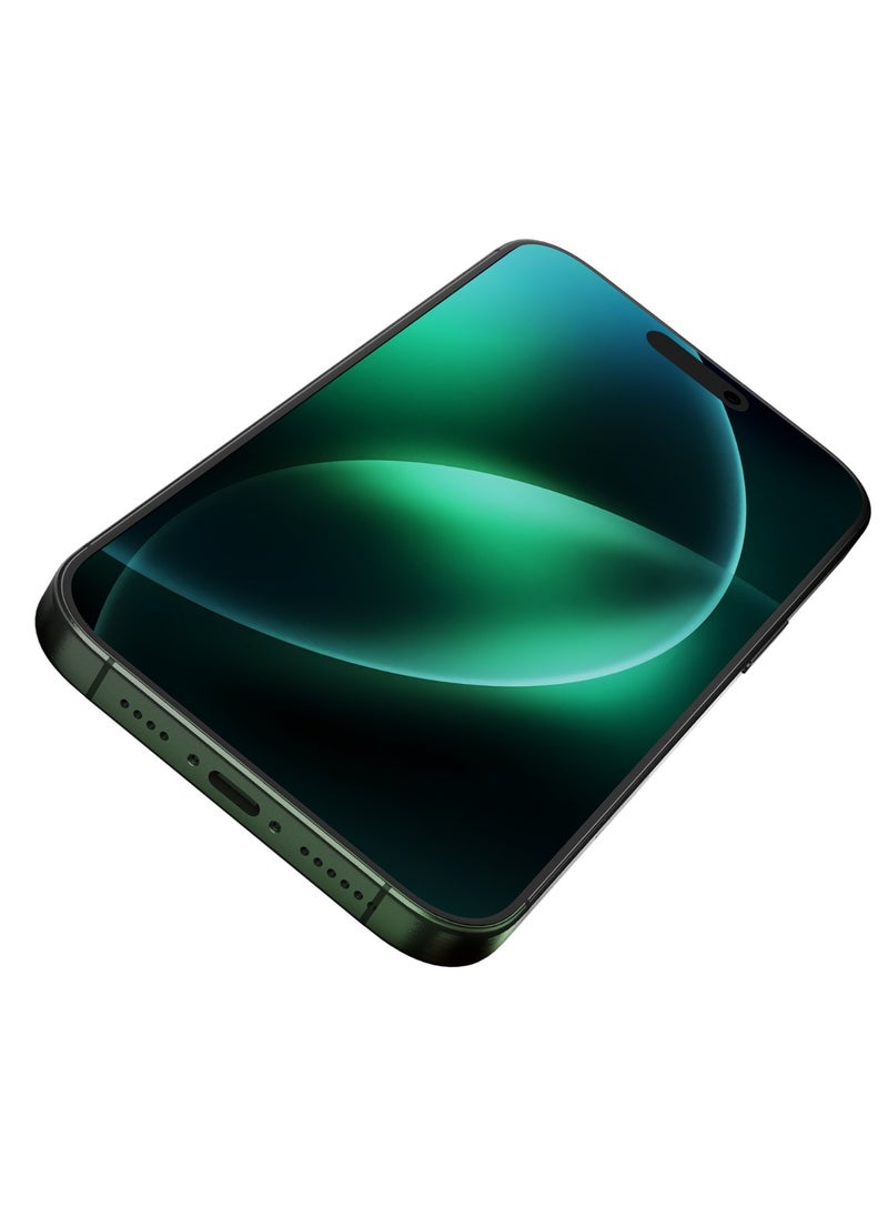 GREEN LION - iPhone 16 Pro Max Screen Protector 9H Steve Privacy Glass Protector / Anti-Peeping / Anti-Scratch / Highly Responsive / Shockproof Test / Anti-Fingerprint - Black Edge/Privacy - Image 1