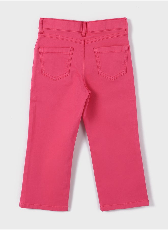 LC WAIKIKI Basic Wide Leg Girls' Trousers  - Image 2