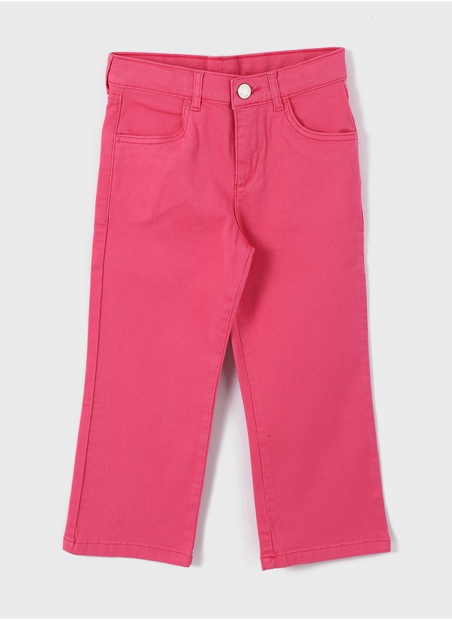 LC WAIKIKI Basic Wide Leg Girls' Trousers  - Image 1