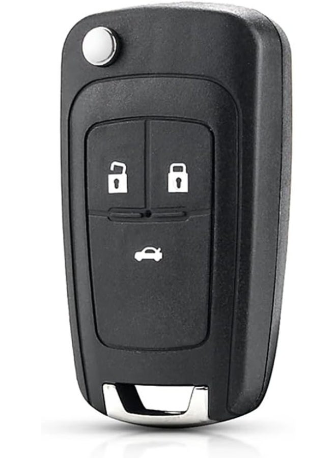 3 Buttons Remote Control Cover Uncut Key FOB Shell Case for Chevrolet Camaro Cruze Chevy Equinox Sonic Terrain - Image 2