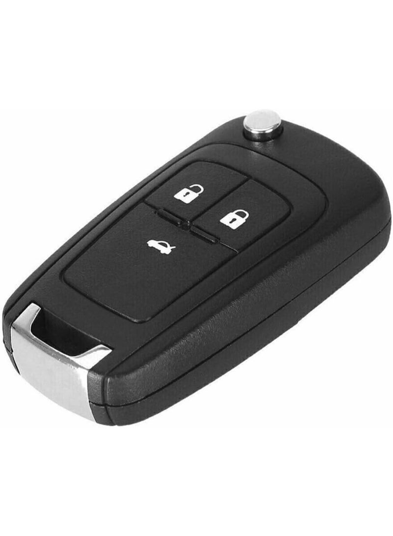3 Buttons Remote Control Cover Uncut Key FOB Shell Case for Chevrolet Camaro Cruze Chevy Equinox Sonic Terrain - Image 3