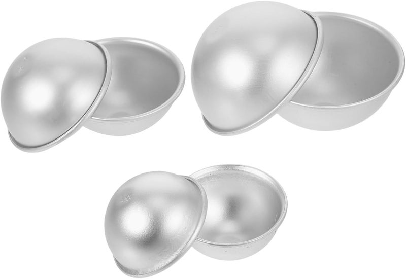 User friendly optimized build ABOOFAN 6pcs Bath Salt Sphere Mold DIY Soap Mold Set for Handmade Soap Making Convenient Craft Tool Multiple options - Image 1