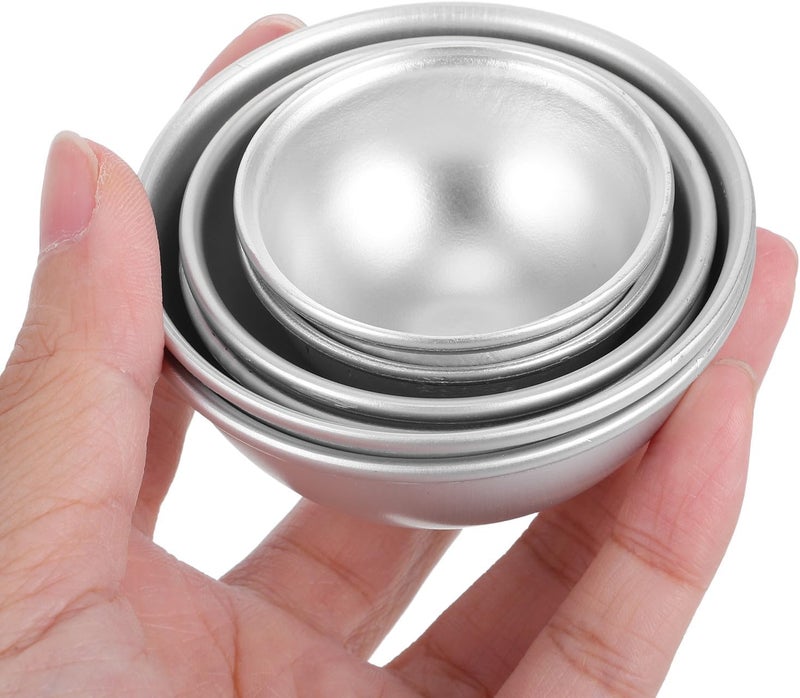User friendly optimized build ABOOFAN 6pcs Bath Salt Sphere Mold DIY Soap Mold Set for Handmade Soap Making Convenient Craft Tool Multiple options - Image 3