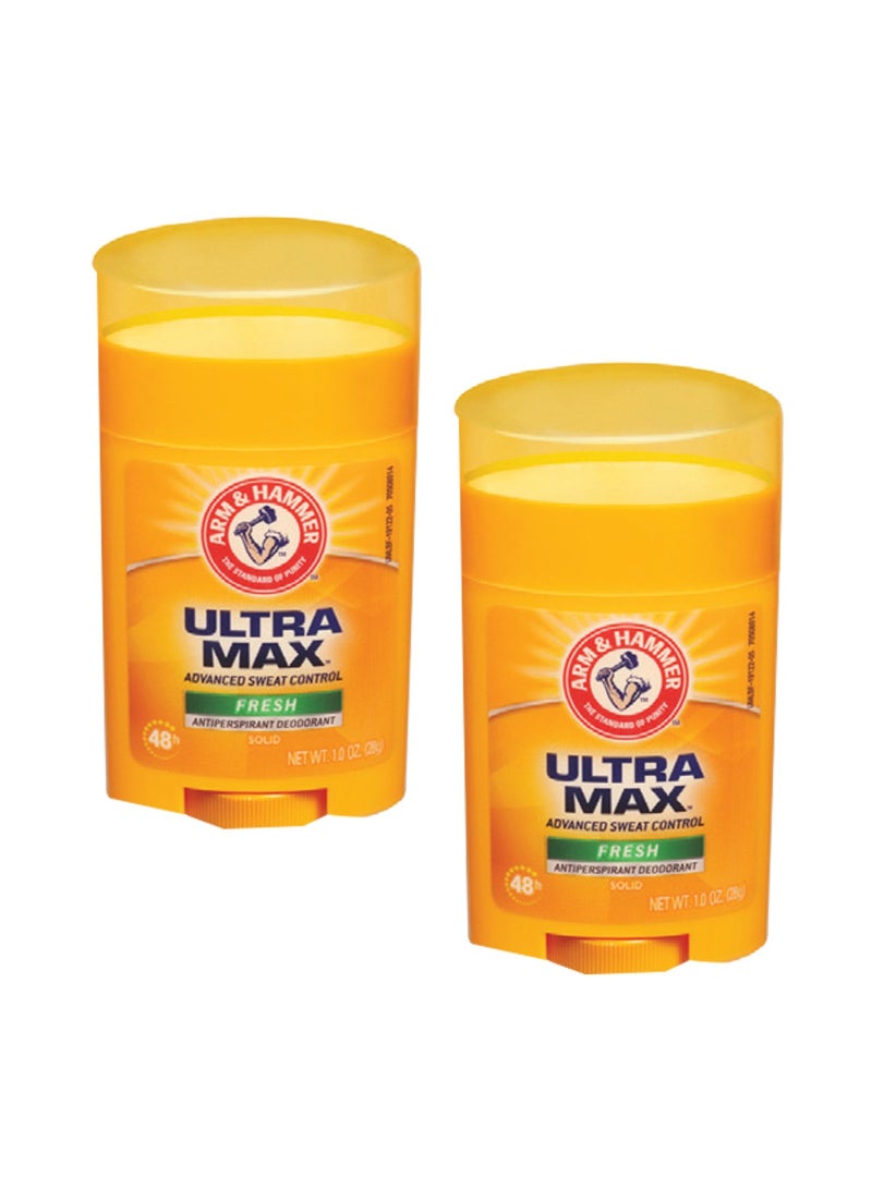 Arm & Hammer Ultra Max Fresh Antiperspirant Deodorant Stick Value Pack 2 x 28 g - Image 1