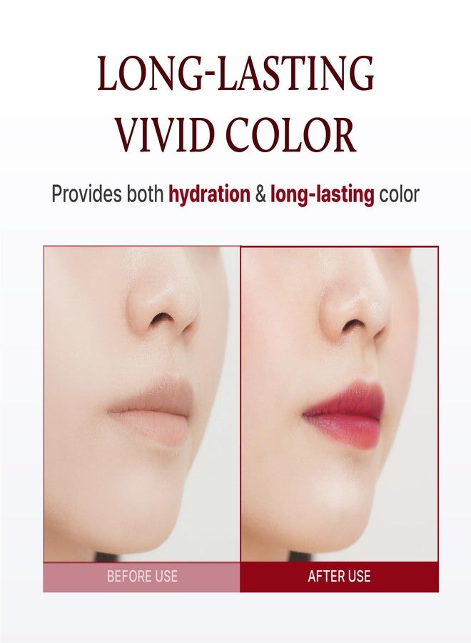 يادا YADAH Be My Water Tint (01 Rose Pink) | صبغة شفاه وخدود مقاومة للتلطخ والماء وتدوم طويلاً | لون خفيف الوزن قابل للبناء لإطلالة متدرجة على طريقة الجمال الكوري، نباتي، 0.33 أونصة سائلة. - Image 4
