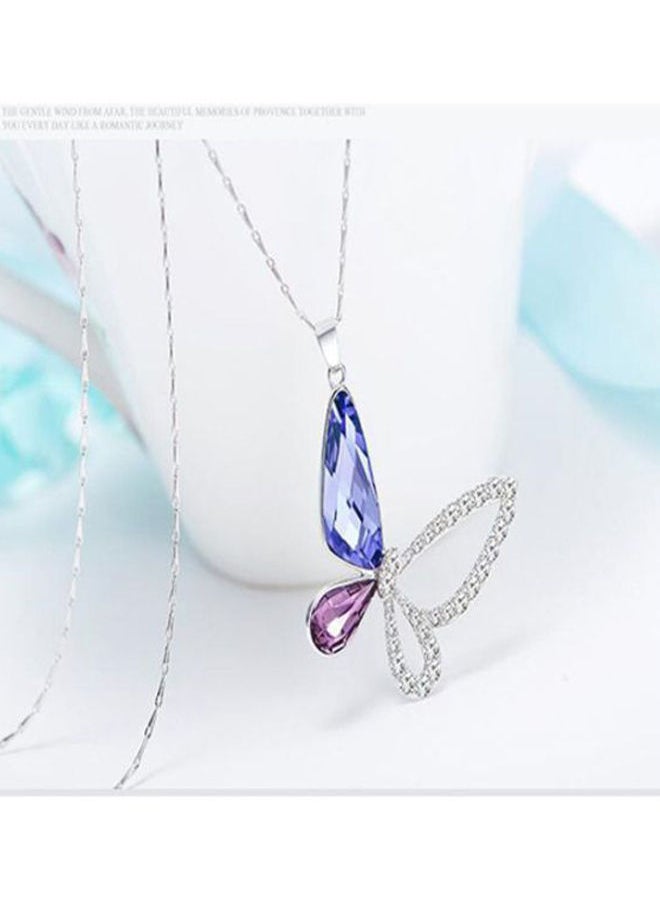 NIBEMINENT - Butterfly-Shaped Sterling Necklace - Image 1