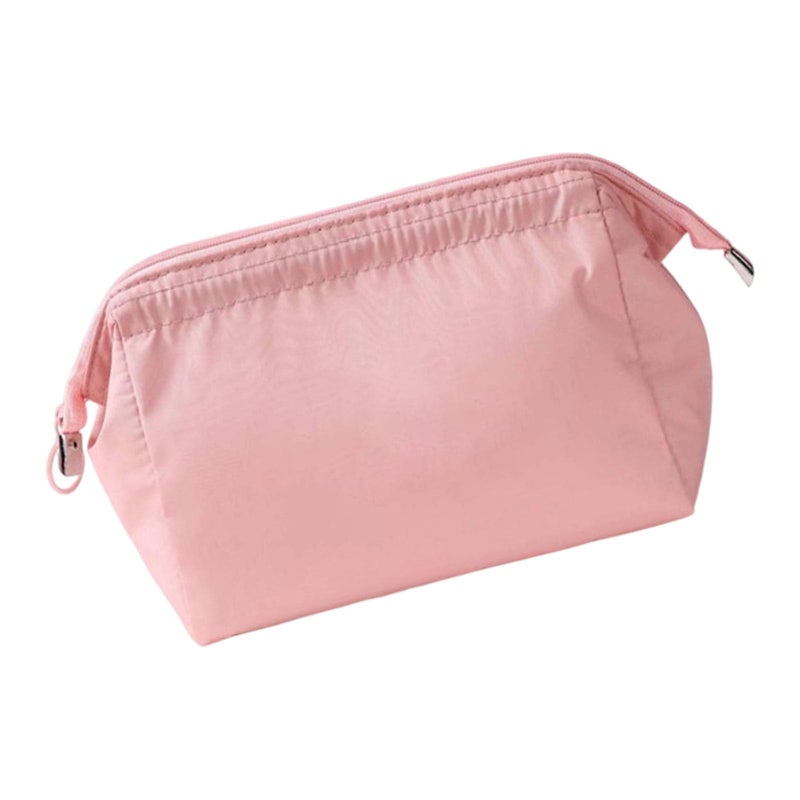 Water Resistant Toiletry Bag With Multiple Pockets Lightweight Nylon Cosmetic Travel Bag Blue - Image 2