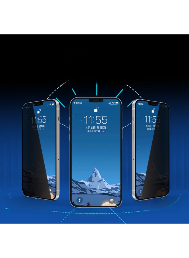 Digital Computer/mobile Phone Protective Film Anti-fingerprint Matte Finish Screen Protector-Color:Anti-peep And Dust-proof 【special For The Third Generation Hard Shell★supplementary Membrane】】-Dime - Image 3
