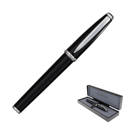 Monteverde USA Aldo Domani Rollerball Pen - Black, Smooth Writing, Italian-Inspired Design - Image 1