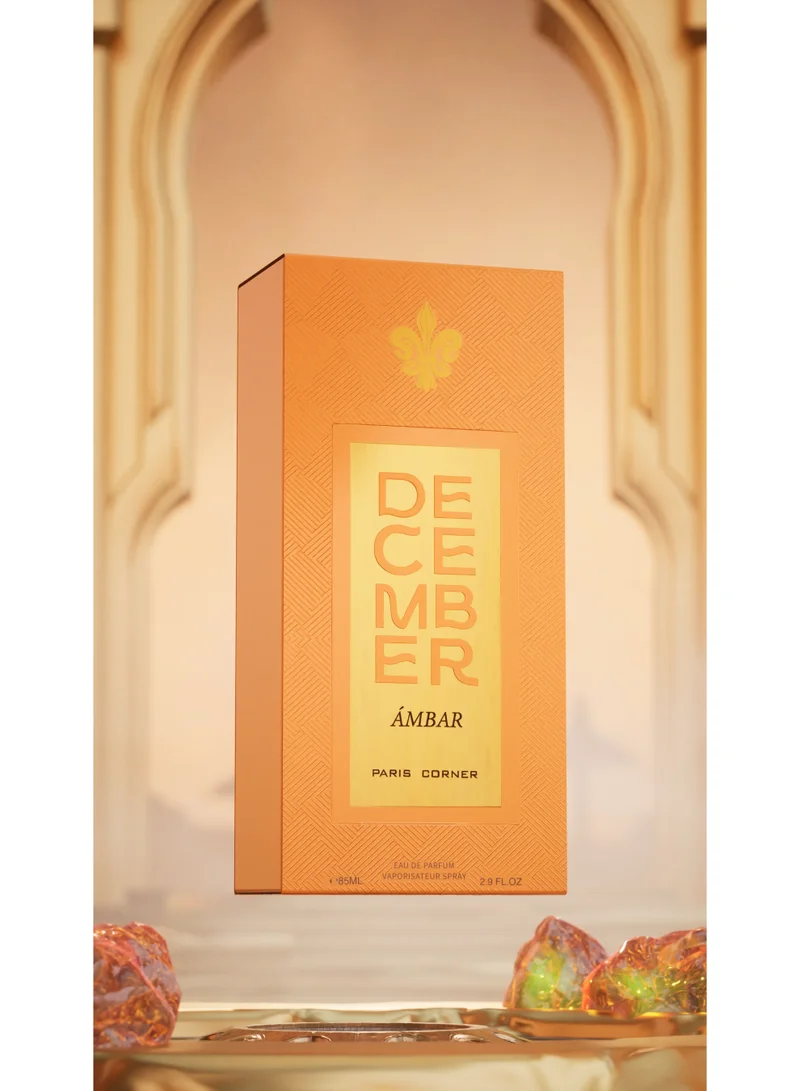 Paris Corner DECEMBER AMBAR PARIS CORNER DECEMBER AMBAR 85ML  | Best Price UAE